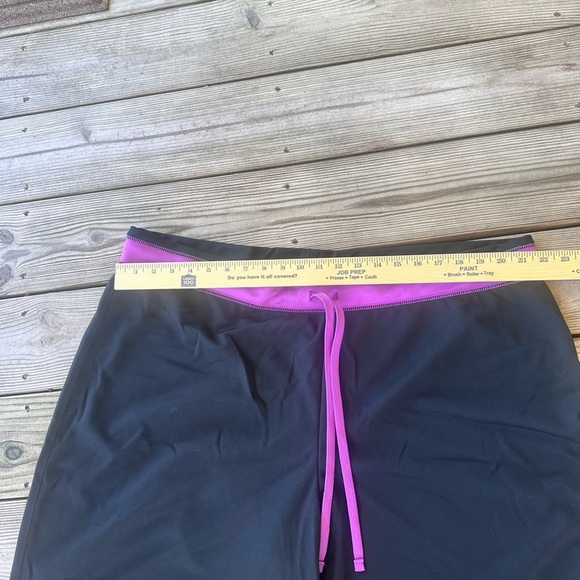 Kim Rogers Black and purple athletic pants size 3X - Picture 4 of 8